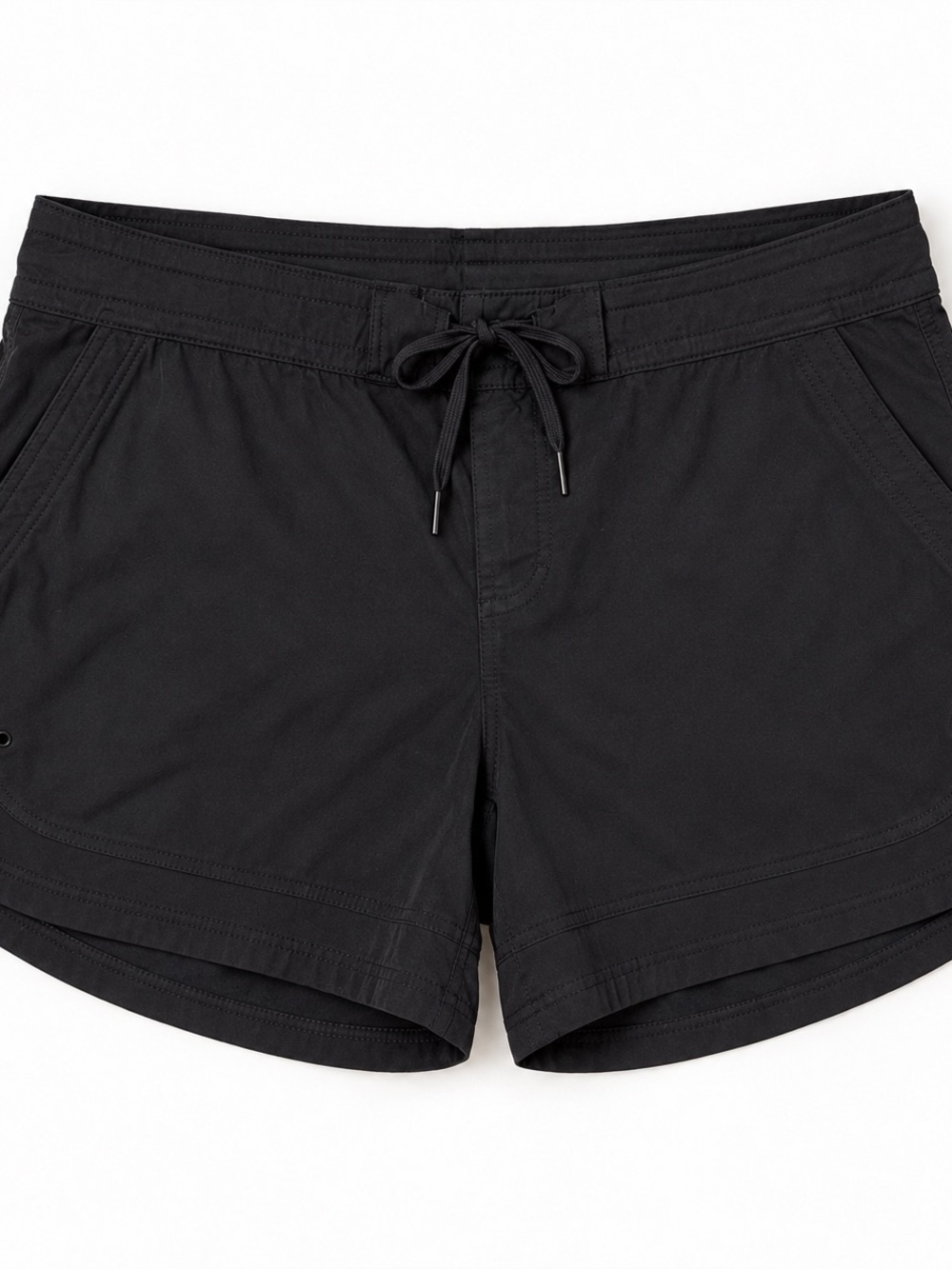 prAna Ebelie Board Shorts Black Women’s XL Athletic Swim Hiking